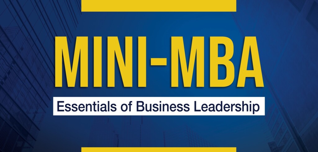 Mini-MBA Essentials Of Business Leadership — Breakthrough Leadership ...